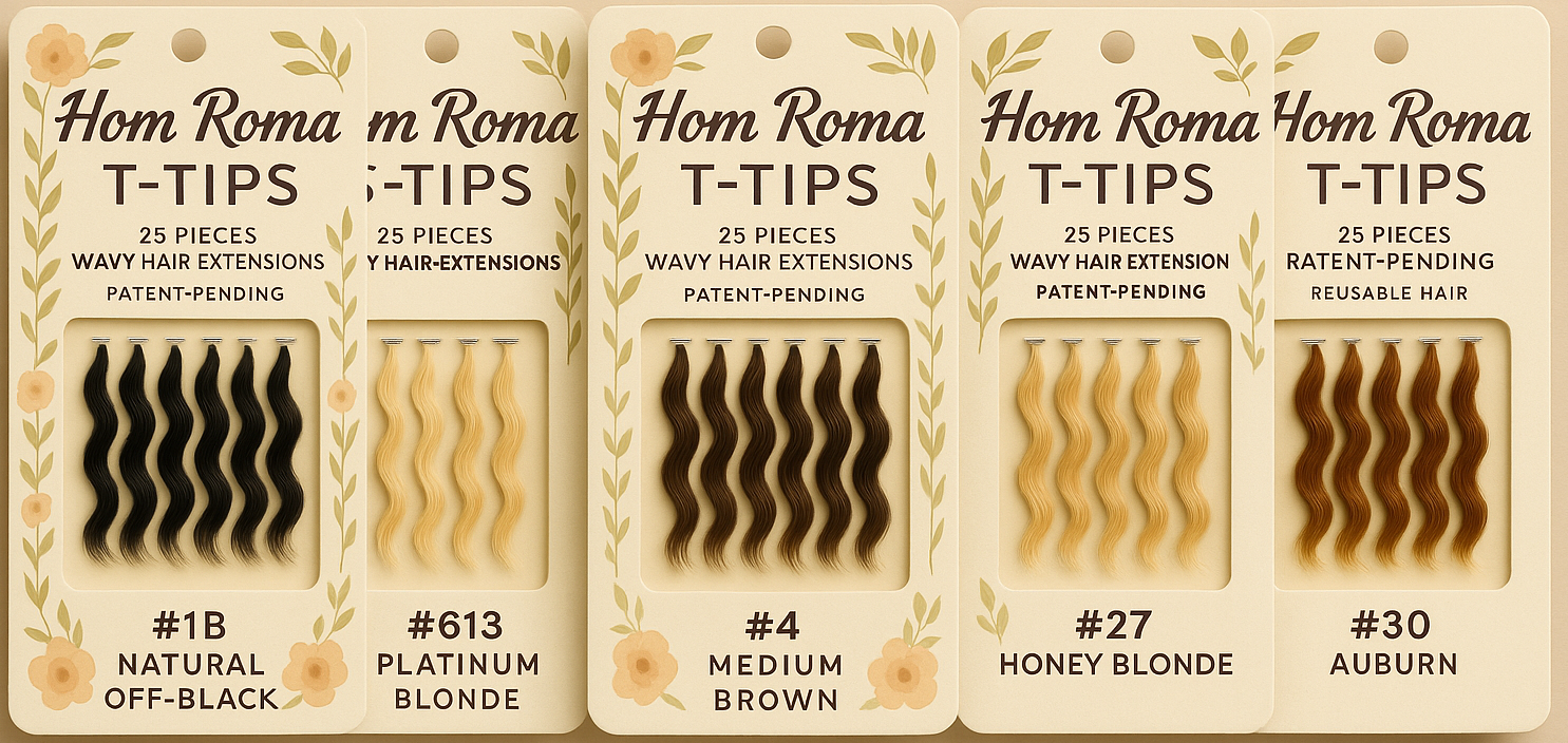 18" REUSUABLE HomRoma T-Tips (50 per pack)